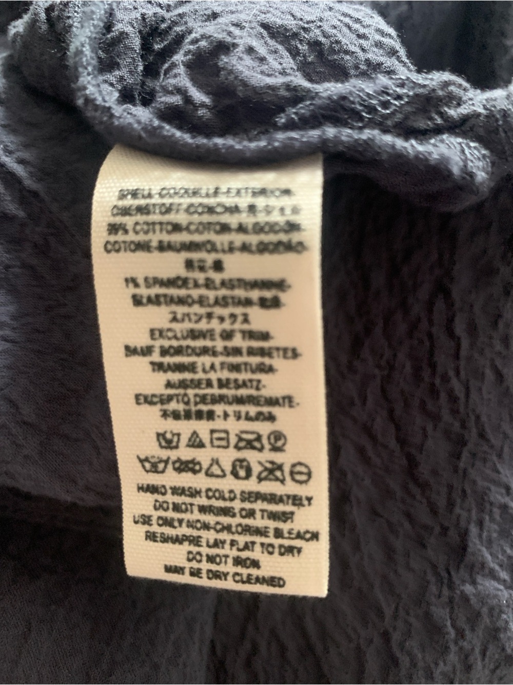 Free People Relaxed Waffle Knit Button-Down Top - Blue grey - Picture 6 of 8